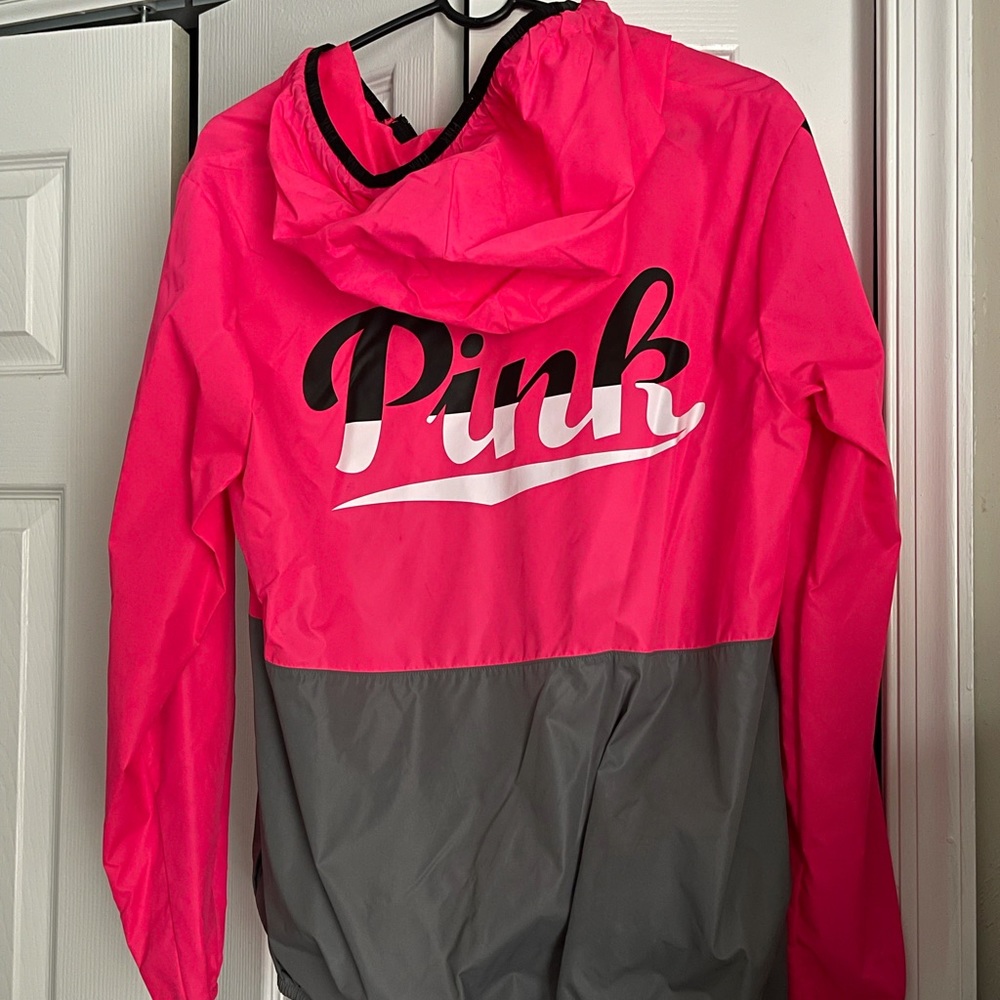 PINK windbreaker jacket